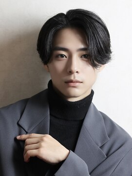 アース 天満橋店(HAIR & MAKE EARTH) 無造作マッシュメンズショート☆マットカラーデジタルパーマ