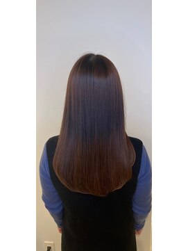 ジーナ 船橋(Zina) 髪質改善*ロングレイヤーグレーベージュ*美髪【Zina船橋】