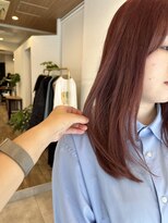 ウタリ(utari)&nbsp;秋におすすめピンクカラー【難波 桜川/髪質改善】