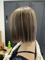 イルダバイグラッシー センター北(iluda by glassi) ナチュラルベージュ×タッセルボブ【瀬口】