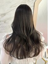 ロンド フィーユ(Lond fille)&nbsp;オリーブグレー/韓国風巻き/レイヤーカット/髪質改善/縮毛矯正