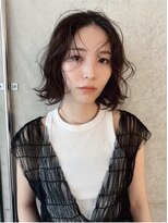 スクリーンギンザメゾン 銀座(SCREEN GINZA MAISON.)&nbsp;クラゲヘアー/小顔に見せるヘア/ココアベージュ/銀座