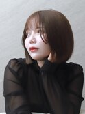ミニボブオリーブベージュ