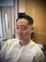 レオヘアワークス(LEO HAIR WORKS)&nbsp;73分け　スキンフェード　新潟市　メンズサロン新潟　出来島