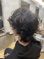 ヘアアンドメイク アリス(hair&make ALICE produce by COLT)&nbsp;ミディアム　メンズ　パーマ