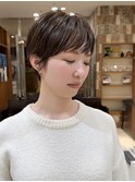 前髪/ショートカット/マッシュ/骨格補正/恵比寿/大人/似合わせ