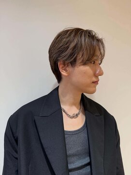 エレノア 新宿新南口(Eleanor) メンズハイライト×ミルクティーベージュ