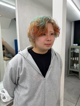 QUON orange×mint design