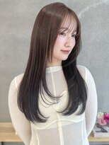 モードケイズ エミュー(MODE K's eau)&nbsp;30代40代大人可愛いレイヤー似合わせ小顔カット摂津本山