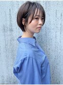 【morio】大人女性長めのショートヘア♪