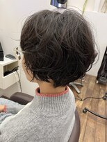 アミックス ヘアワークス 山口店(AMIX hair works)&nbsp;ふんわりショートボブ