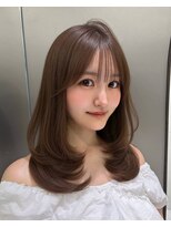 サンドイエナ 横浜店(sand yena)&nbsp;大人っぽく仕上がる透明感オリーブカラー