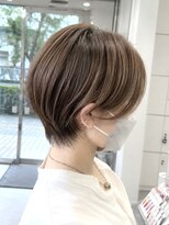 アッシュ 横浜西口店(Ash) 横浜ハンサムショート大人ショート40代50代60代ヘア