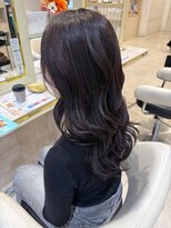 アッシュ 仙川店(Ash)&nbsp;30代40代50代秋カラー色持ちボルドーブラウンレイヤーカット
