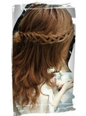 拾い編み（ヘアセット）