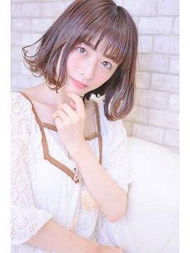 メイズ(MAZE) 【メイズ東中野・鍛原志行】束感パッツン×外ハネボブ