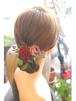 ベル(BELL)&nbsp;ウェディングヘア／ウェディングドレス髪型/【BELL桜新町/用賀】