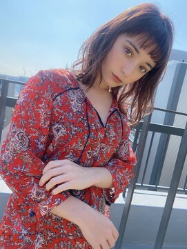 ルービック 和歌山(Rubik's) くせ毛風ゆるふわレイヤーボブ