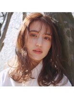 ヘア ヴィルゴ 吉祥寺(hair Virgo)&nbsp;【Virgo 吉祥寺】透け感ベージュ×ニュアンスミディアム