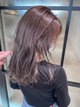 アヴァンス 堺東店(AVANCE.) ハイライトカラー×艶感くすみブラウン
