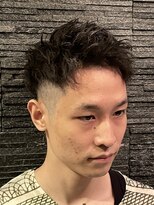 ヒロギンザ 池袋 サンシャイン通り店(HIRO GINZA) アップバングスタイル