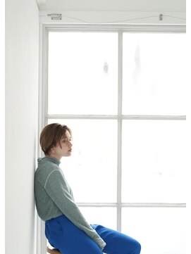 ヘアーラウンジ エゴ(Hair Lounge EGO) 量が多い方に人気　おさまるコンパクトショートボブ