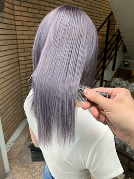 ラフ 難波店(LAFF) #黒髪#ボブルフ#ネビージュ#小顔#ワンレン