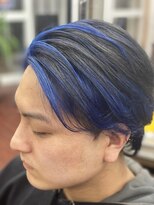 ルッカヘアガーデン 鶴ヶ島店&nbsp;サイドパートスタイル
