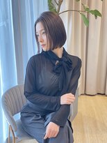 カルナ バイ エルモ(calna by ELMO)&nbsp;大人可愛いショートボブ/前下がりボブ/ボブ