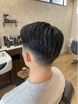 オルヘア(OLU HAIR)の写真/【緑区/徳重】通いやすいリーズナブルな価格と丁寧な接客で、barber初心者にもおススメのメンズ専門店◎