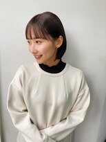 アル 心斎橋店(alu) ベリーショート/アッシュブラック/大人ガーリー/ピンクブラウン