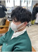 メンズカット/ソフトツイストスパイラル/メンズパーマ