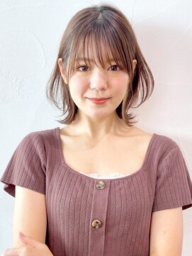 アイティーバイアルバム 八王子店(IT by ALBUM) 外ハネボブ_大人ガーリーチョコレートプリカール_8846