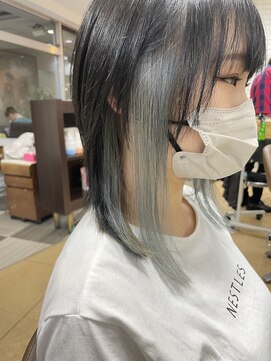 ザッツ 平井店(ZA'S) シルバーインナーカラー