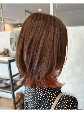 バレッタ(barretta) オレンジインナーカラー