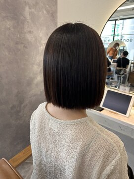 アパートメント 下関熊野店(APARTMENT) 切りっぱなしボブ