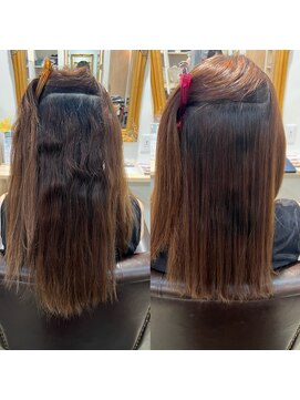 トムヘアーデザイン 楠葉店(TOM HAIR DESIGN) 艶髪／艶髪ストレート／縮毛矯正