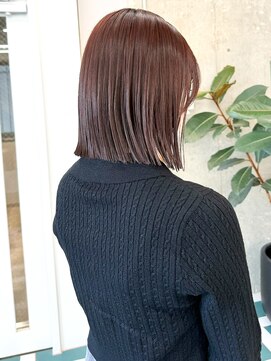 ノエ(noe) ぷつっとボブ×髪質改善カラー