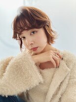 チェレ アズーリ 狭山店(Chere azuri)&nbsp;オレンジショート/カジュアルショート/前髪あり