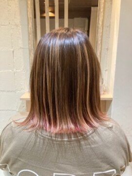 ヘアーデザイン ロッタ(hair design lotta) 【hair desidgn lotta】　ハイライト＋インナーカラー