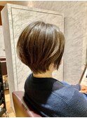 大人ショートボブ