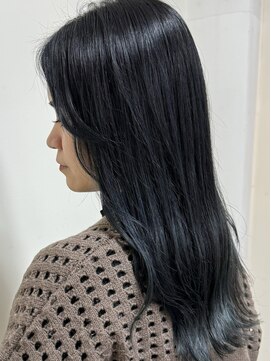 ヘアメイク シンズ ヤシマ(Hair Make SHIN'S YASHIMA) ブルーブラック／高松