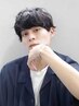 メンズカット＋パーマ￥8000