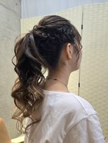 ベリッシモ(Bellissimo)&nbsp;ポニーテール♪サイド編み込み