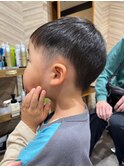 刈り上げ高めのツーブロック
