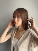 切りっぱなしスタイル