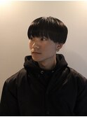 【名古屋丸の内】ラウンドマッシュメンズカットメンズパーマ眉毛