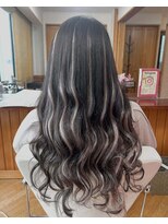 エクステンション クーチャー(Extention Cu'cha)&nbsp;暗髪×ミルクティーシルバー