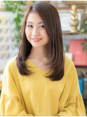 大人美人マロンベージュ透明感エアストレートc6戸頭20代30代40代