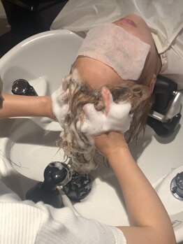 エン バイ ヘアーリーフ 西田辺店(EN by Hair Leafy)の写真/【阿倍野/西田辺】《泥ヘッドスパで、すっきり洗浄》魔法のバブル/マーブ付きが◎クイックヘッドスパも人気